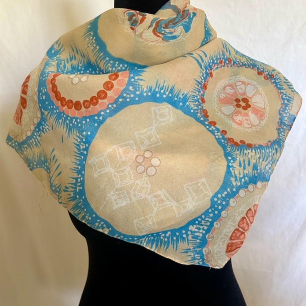 Colorful Patterned Scarf